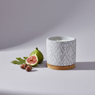 16 oz Damask Stone Candle