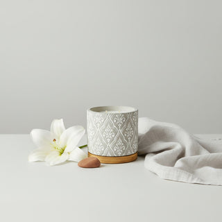 16 oz Damask Stone Candle