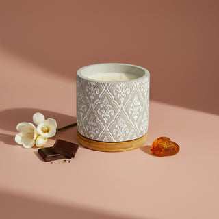16 oz Damask Stone Candle