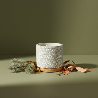 16 oz Damask Stone Candle