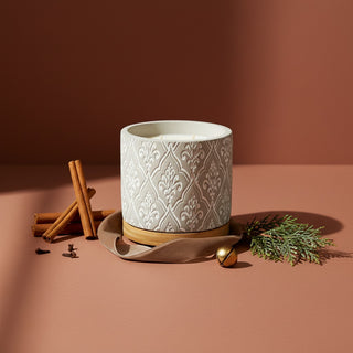 16 oz Damask Stone Candle