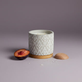 16 oz Damask Stone Candle