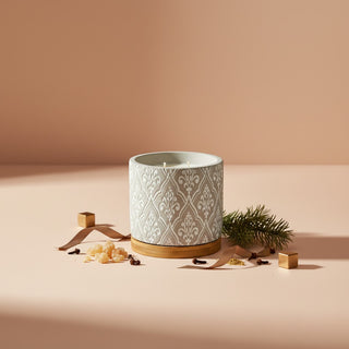 16 oz Damask Stone Candle