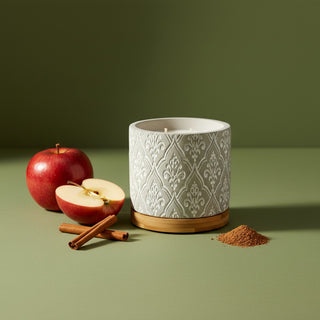16 oz Damask Stone Candle