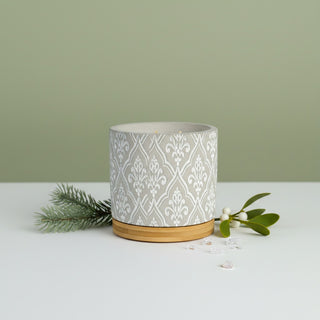 16 oz Damask Stone Candle