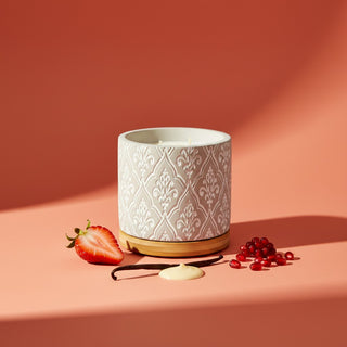 16 oz Damask Stone Candle