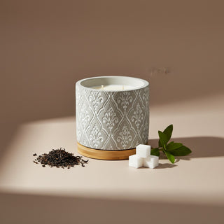 16 oz Damask Stone Candle