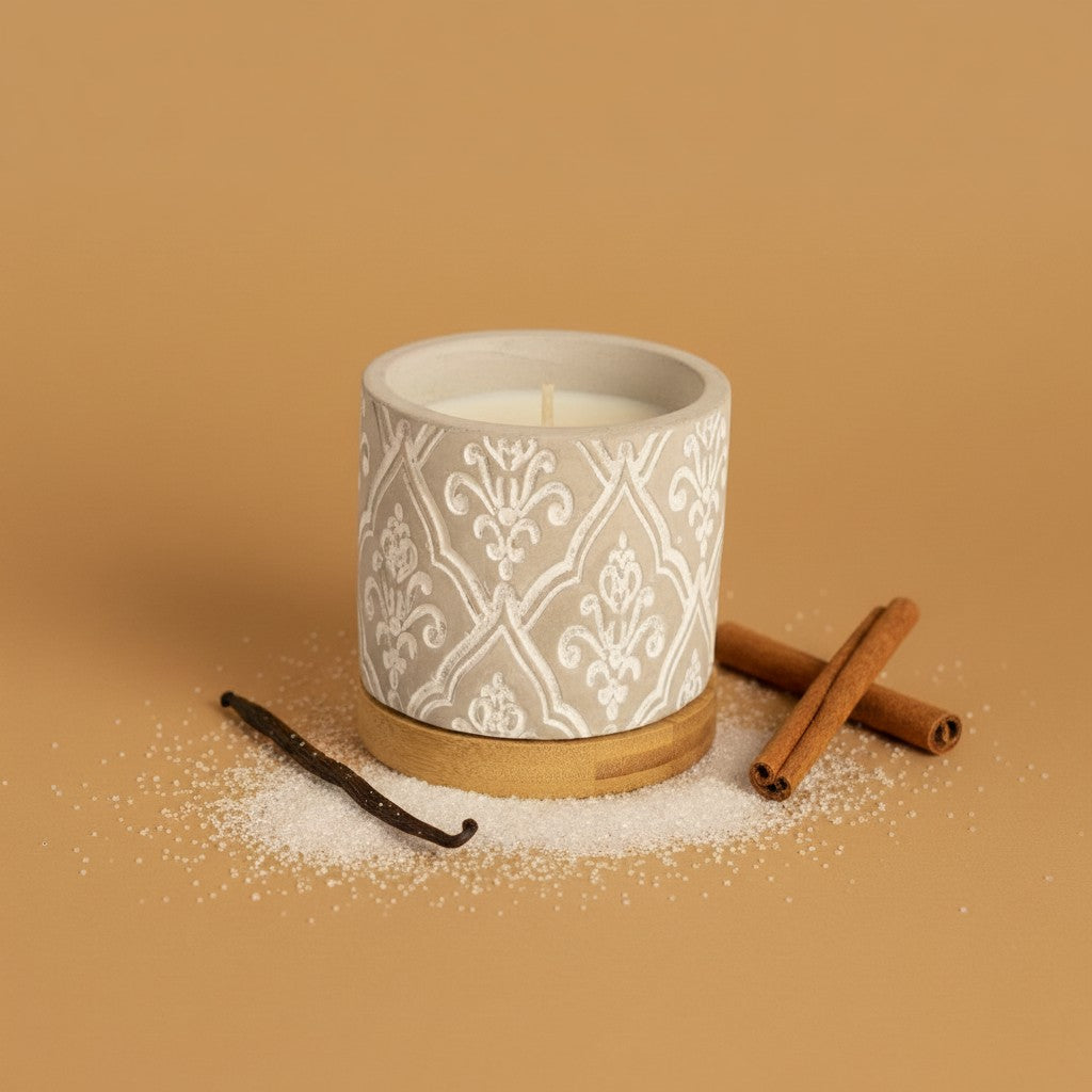 3 oz Damask Stone Candle