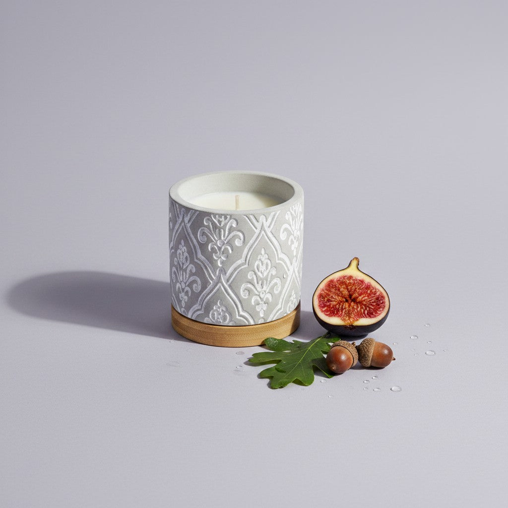 3oz Damask Stone Candle