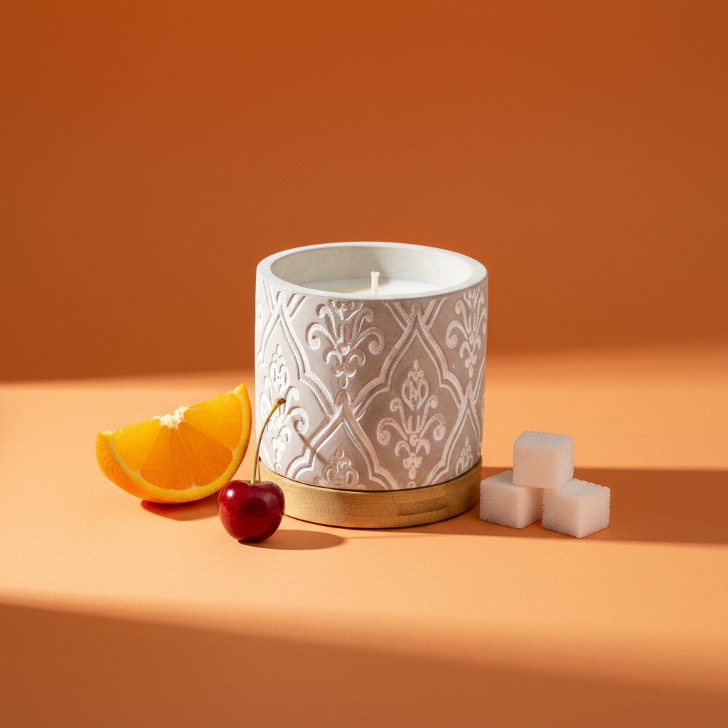 3 oz Damask Stone Candle