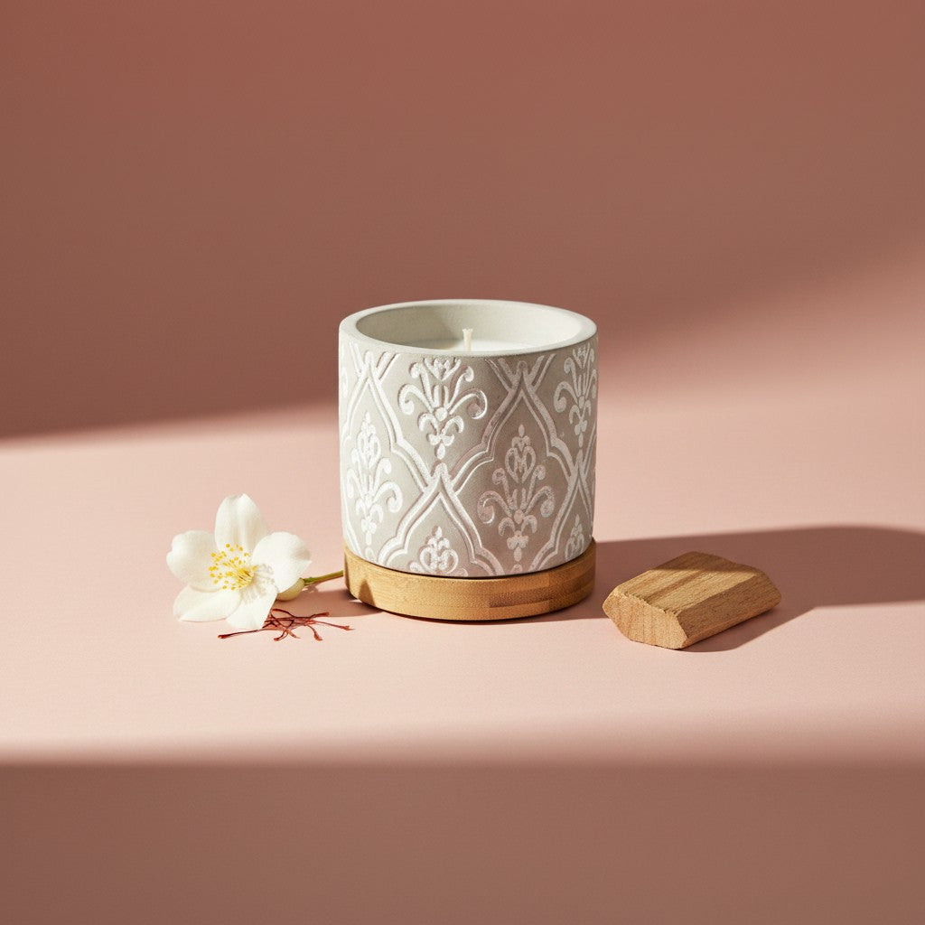 3 oz Damask Stone Candle