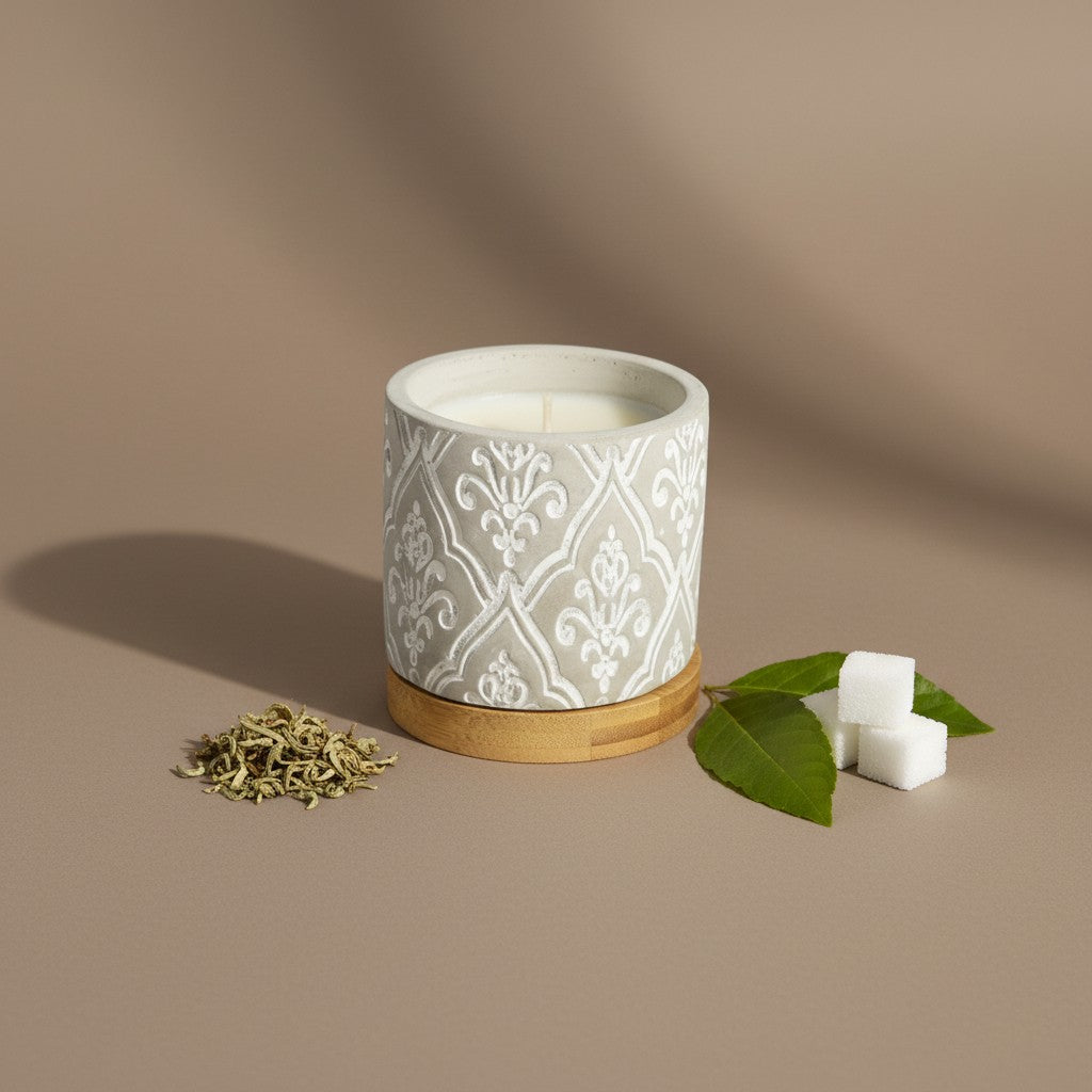 3 oz Damask Stone Candle