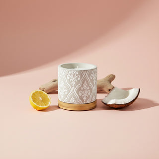 3 oz Damask Stone Candle