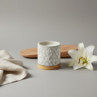 3 oz Damask Stone Candle