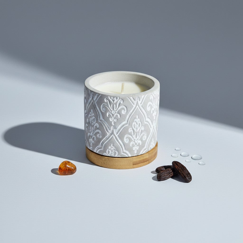 3 oz Damask Stone Candle