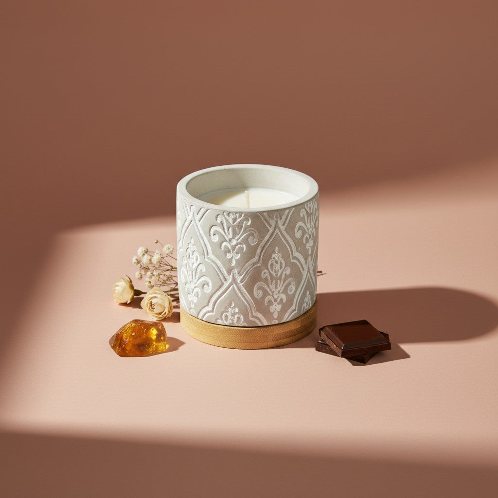 3 oz Damask Stone Candle