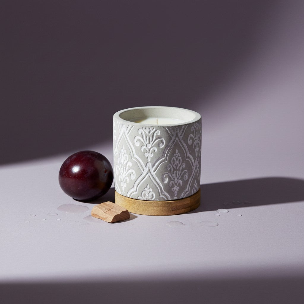 3 oz Damask Stone Candle